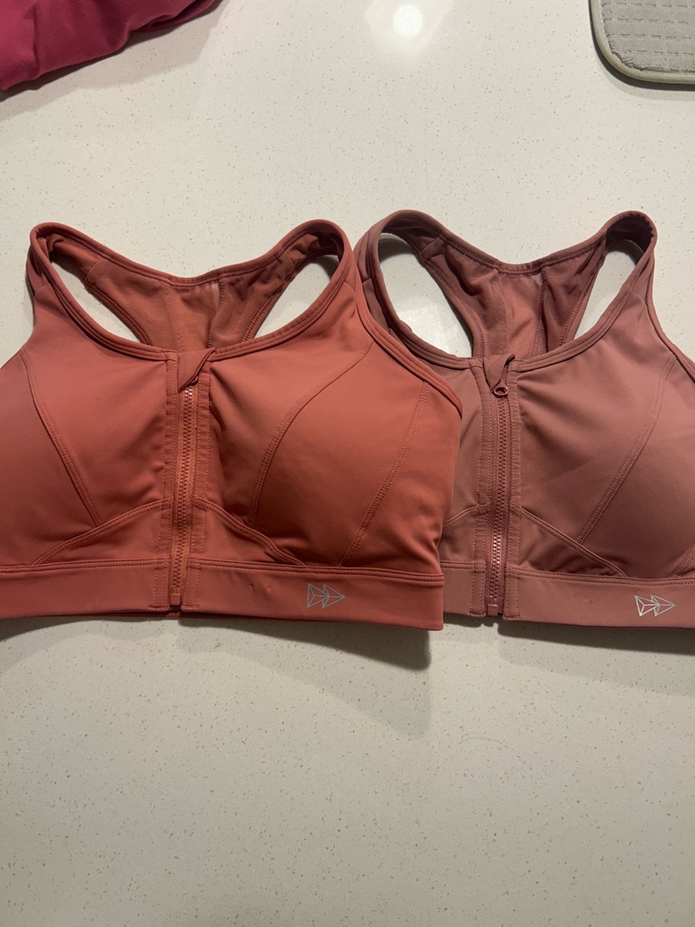 Yvette High-Support Front-Zip Sports Bra bundle